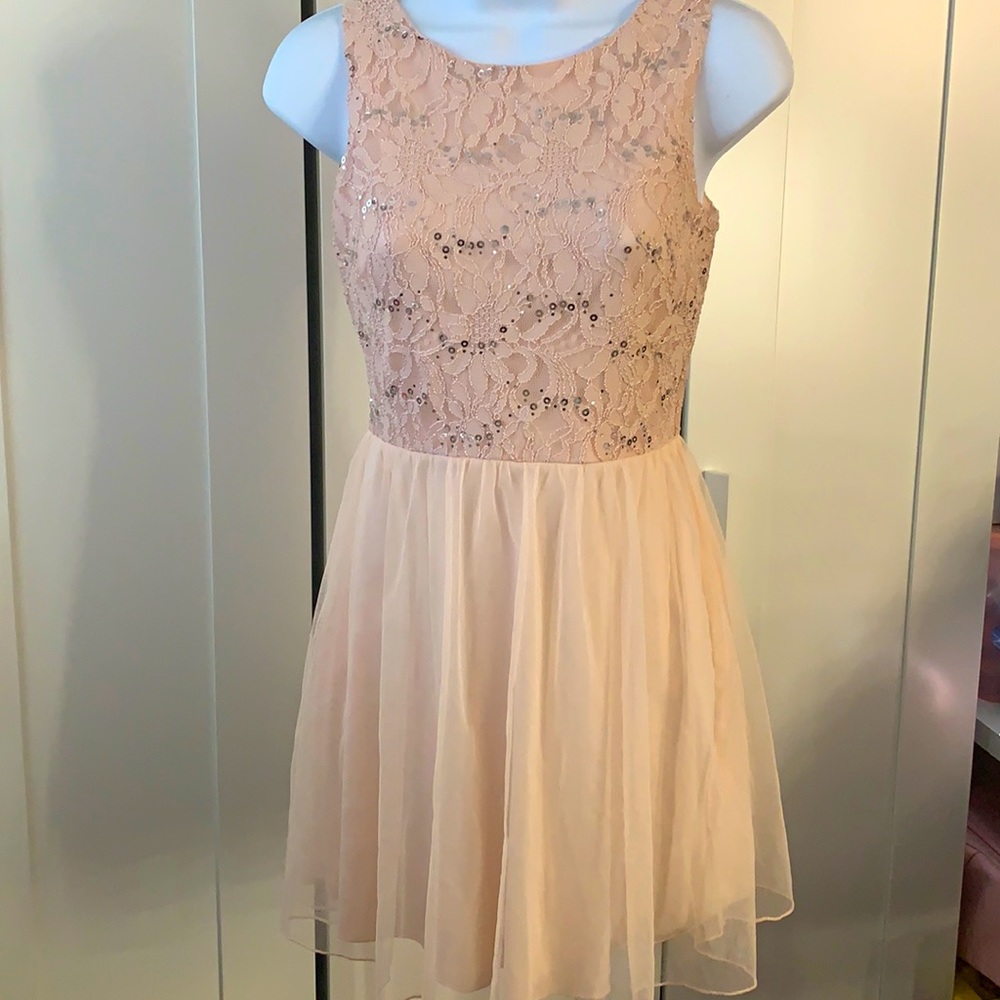Speechless Pink sequin dress